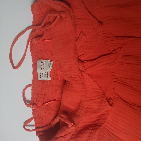 Anthropologie Saterday Sunday Isabel Tie-Front Jumpsuit Size XS Gauze Cotton - Picture 16 of 16